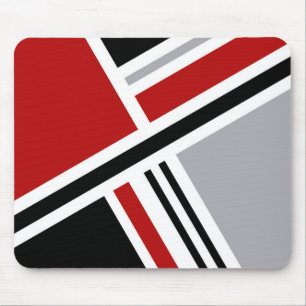 Mousepad Design colorido com formato geométrico