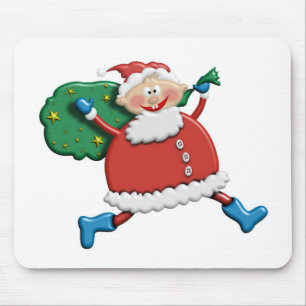 Mousepad Design da alegria do papai noel