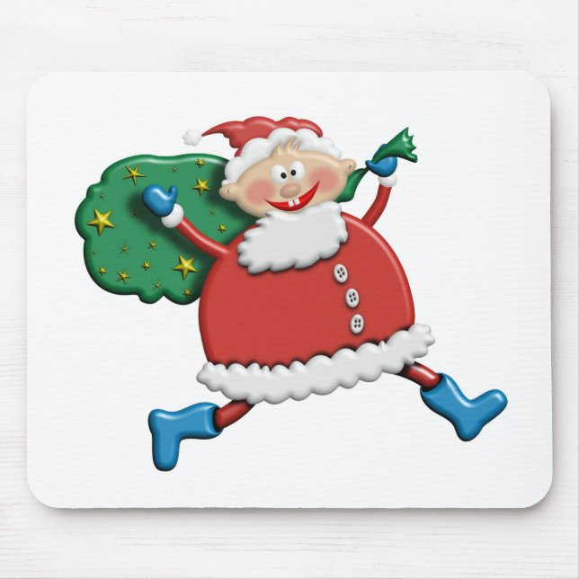 Mousepad Design da alegria do papai noel (Frente)