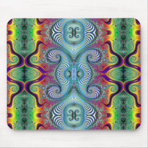 Mousepad Design da arte do Fractal de Wurburbo