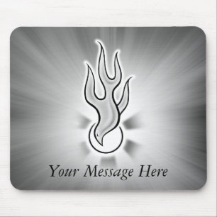 Mousepad Design da chama da pomba do Espírito Santo