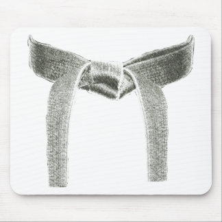 Mousepad Design da correia das artes marciais