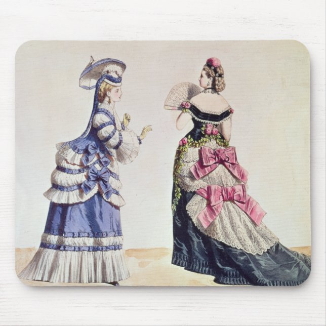 Mousepad Design da forma para mulheres dos 1860's (Frente)