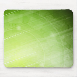 Mousepad Design da luz verde no estilo da olá!-tecnologia