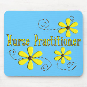 Mousepad Design das margaridas dos presentes do médico da