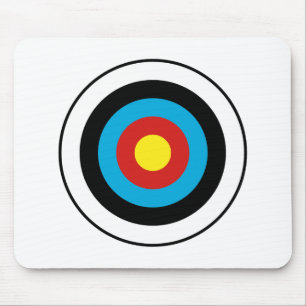 Mousepad Design de Alvo Bullseye