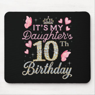 Mousepad Design de Aniversário de Borboleta
