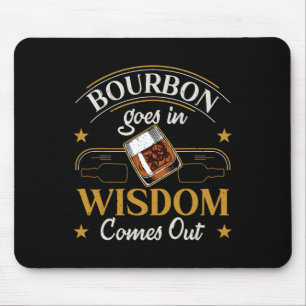 Mousepad Design De Bebendo Burbon Cuiskey Engraçado Para Wh