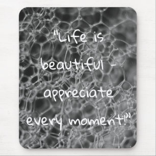 Mousepad Design de bolha de cinza