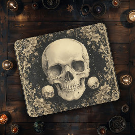 Mousepad Design de Caveira Gótica