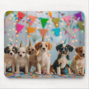 Mousepad Design de Celebração de Festa de aniversário de