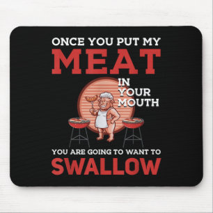 Mousepad Design de Churrasco engraçado! Para Ventiladores D