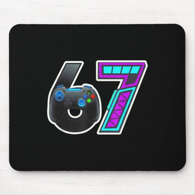 Mousepad Design de controle de console para jogadores 67  (Frente)