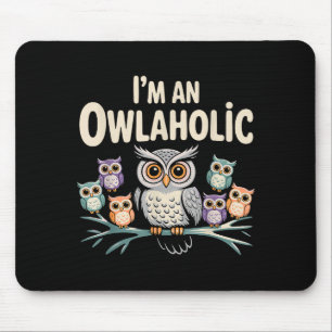 Mousepad Design de Coruja Engraçado para Homens Mulheres Me