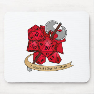 Mousepad Design de Dice Barbary