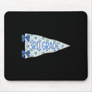Mousepad Design de Estandarte Floral da Terceira Série do A
