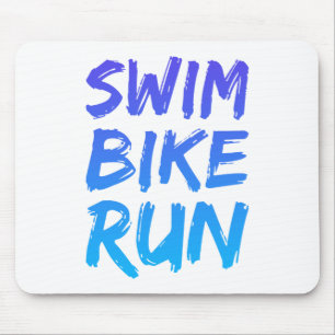 Mousepad Design de excelente de Execução de Bicicleta nat
