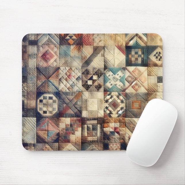 Mousepad Design de Filtro de Correção Antigo (Com mouse)
