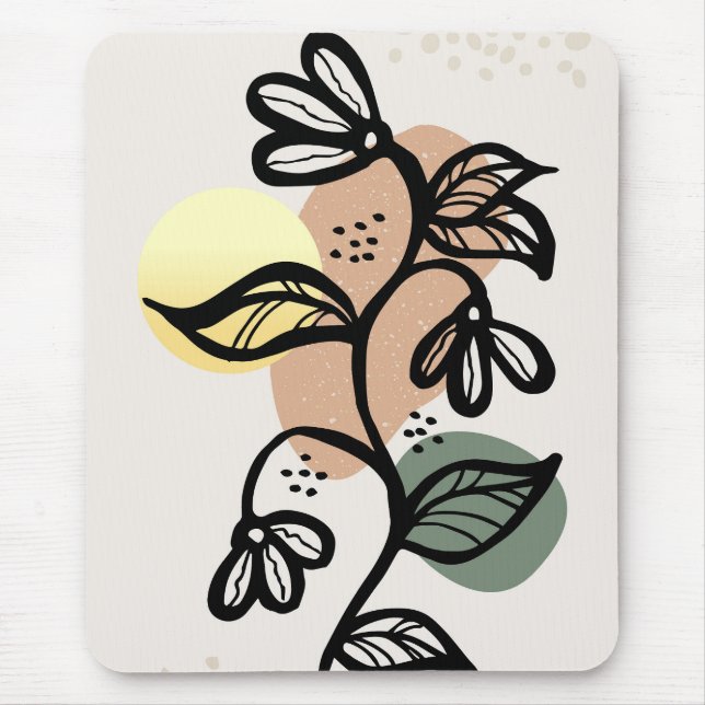 Mousepad Design de fundo moderno (Frente)