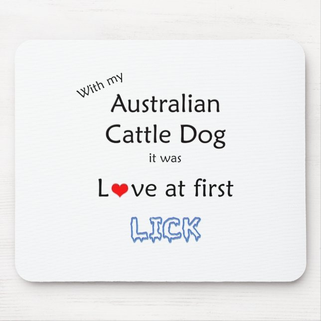Mousepad Design de Gado de Bovinos Australiano (Frente)