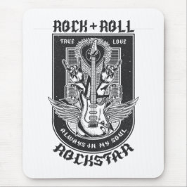 Mousepad Design de Guitar Rock