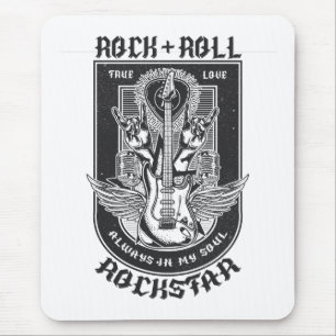 Mousepad Design de Guitar Rock