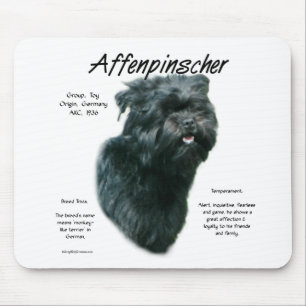 Mousepad Design de História do Affenpinscher