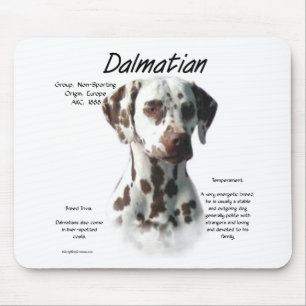 Mousepad Design de História do Dalmaciano (fígado)