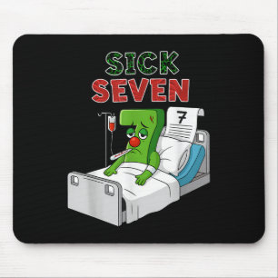 Mousepad Design de jogo de palavras de meme divertido do Si