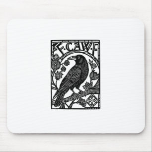 Mousepad Design de meme de dizer engraçado Retro F Caw F Co