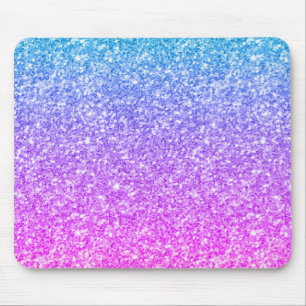 Mousepad Design de moderno Colorida Glitter & Sparkles