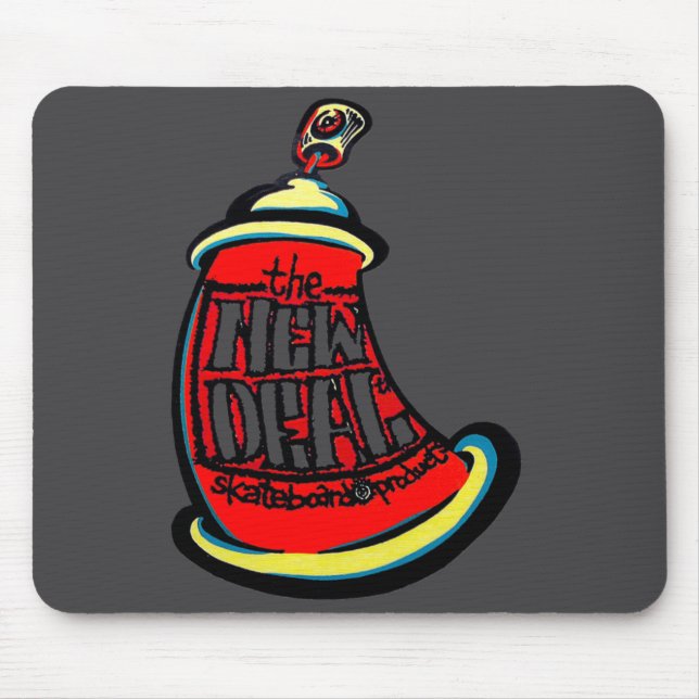 Mousepad Design de Novo Skateboard Aerosol (Frente)