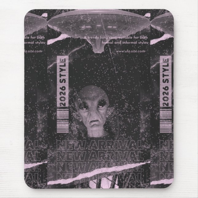 Mousepad Design de OVNI (Frente)