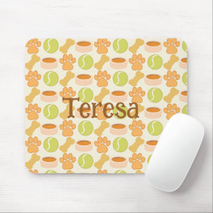 Mousepad Design de padrão de guloseimas e brinquedos para c