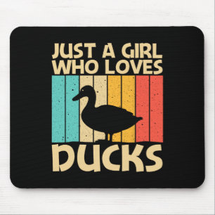 Mousepad Design De Pato Engraçado Para Meninas Crianças Do 