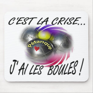 Mousepad design de Petanque prático