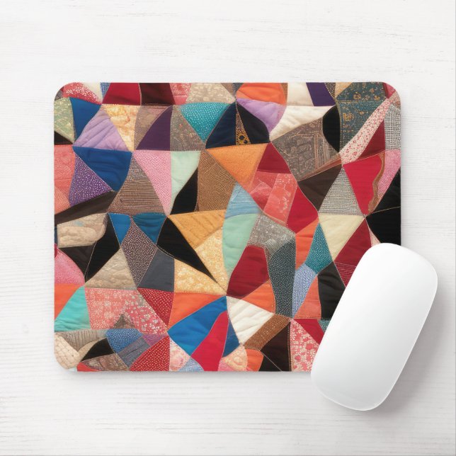 Mousepad Design de Quilt Louco (Com mouse)