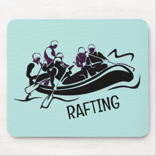 Mousepad Design de Rafa de Água Branca