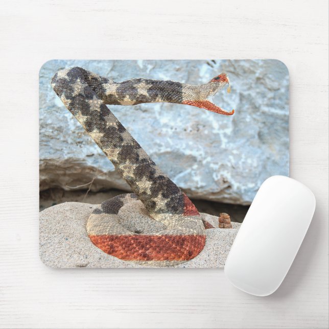 Mousepad Design de Sinalizador de Cascavel (Com mouse)