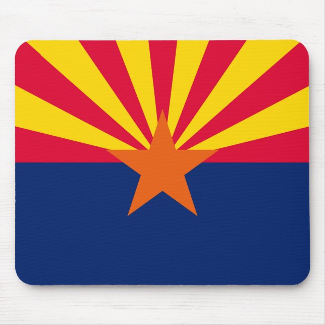 Mousepad Design de Sinalizador do Estado da arizona (Frente)