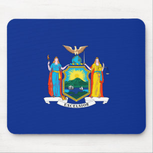 Mousepad Design de Sinalizador do Estado de Nova Iorque