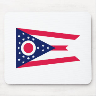 Mousepad Design de Sinalizador do Estado de Ohio