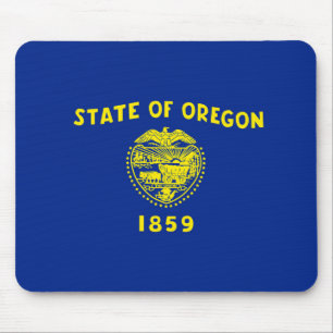 Mousepad Design de Sinalizador do Estado do Oregon