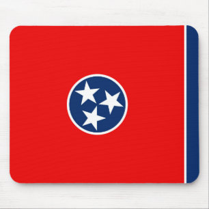 Mousepad Design de Sinalizador do Estado do Tennessee
