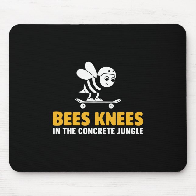 Mousepad Design de Skate Bees Knees  (Frente)