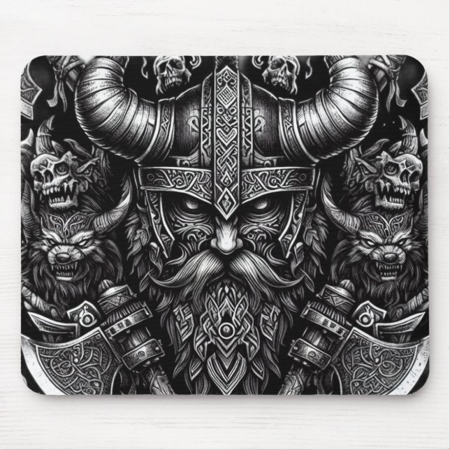 Mousepad Design de Viking (Frente)