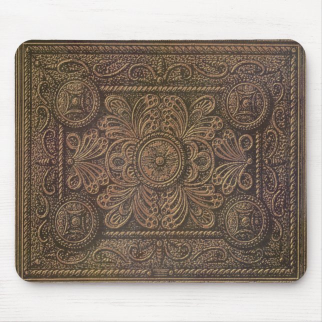 Mousepad Design decorativo do vintage (Frente)