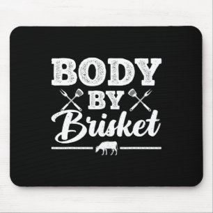 Mousepad Design Divertido de Churrasco para Homens Mulheres