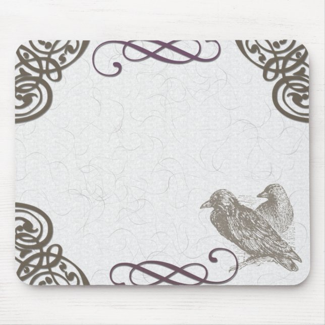 Mousepad design do corvo (Frente)