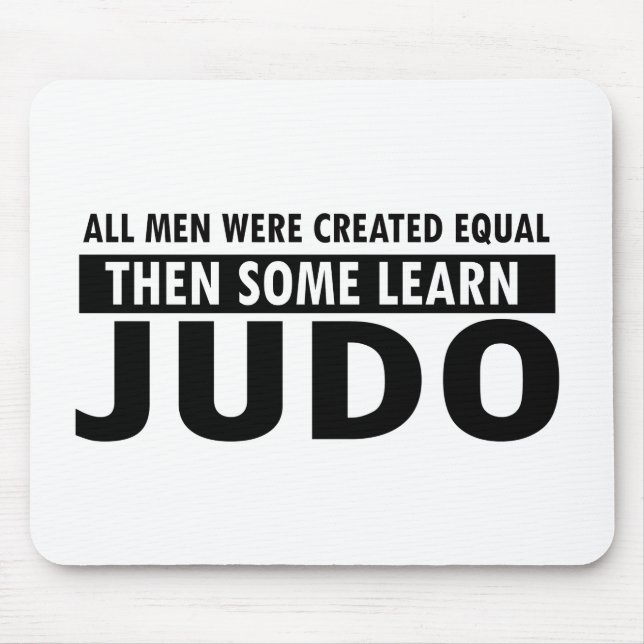Mousepad design do judo (Frente)